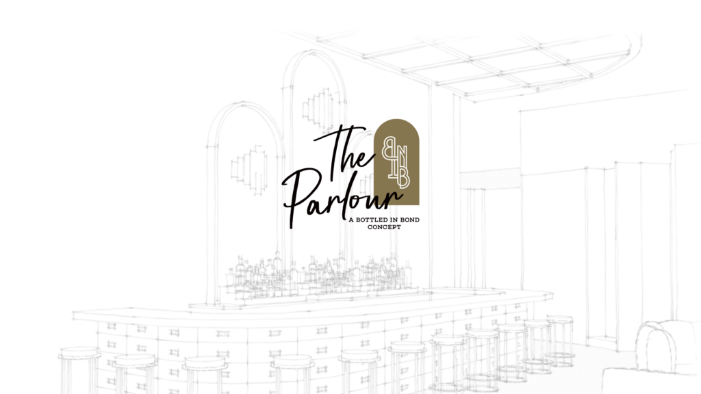 The Parlour Logo and Concept Sketch
